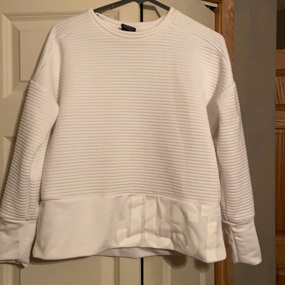 White Nike sweatshirt brand new extra small
